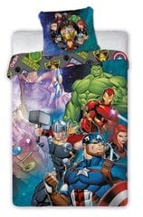 Постельное белье Avengers 140 × 200см, цена и информация | Детское постельное бельё | 220.lv