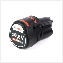 Bosch GBA 10,8 V 2,0 Ah / 2000 mAh iebīdāms litija jonu akumulators (2607336879) цена и информация | Шуруповерты, дрели | 220.lv