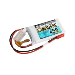 Akumulators Gens Ace Soaring 450mAh 7,4V 30C 2S1P JST-SYP cena un informācija | Akumulatori | 220.lv