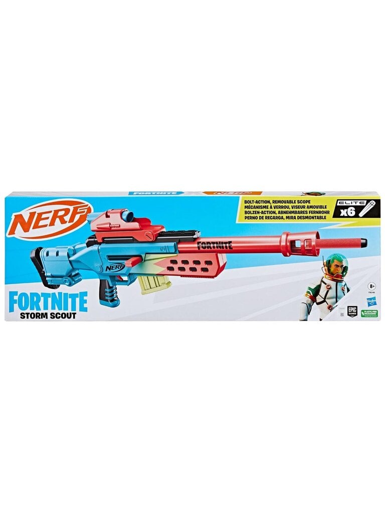 Šautene Nerf Fortnite Storm Scout blaster cena un informācija | Rotaļlietas zēniem | 220.lv