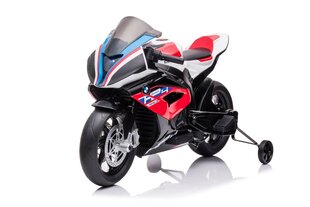 Vienvietīgs elektriskais motocikls bērniem BMW HP4 Race, sarkans cena un informācija | Bērnu elektroauto | 220.lv