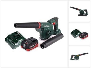 Аккумуляторная воздуходувка Metabo AG 18 18 В с аккумулятором и блоком для зарядки цена и информация | Строительные фены | 220.lv