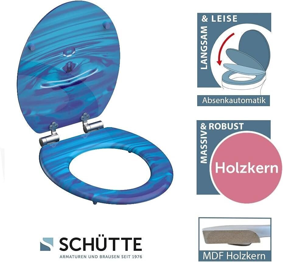 Schütte 80125 tualetes sēdeklis cena un informācija | Piederumi tualetes podiem un bidē | 220.lv