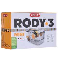 Клетка для грызунов Zolux Rody3 Mini, желтая цена и информация | Клетки и аксессуары для грызунов | 220.lv