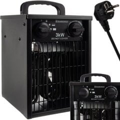Elektriskais sildītājs ar ventilatoru, Kaminer cena un informācija | Sildītāji | 220.lv