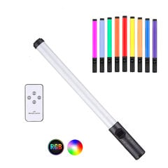 LED RGB cauruļtipa gaisma ar tālvadības pulti Livman M7 цена и информация | Осветительное оборудование для фотосъемок | 220.lv