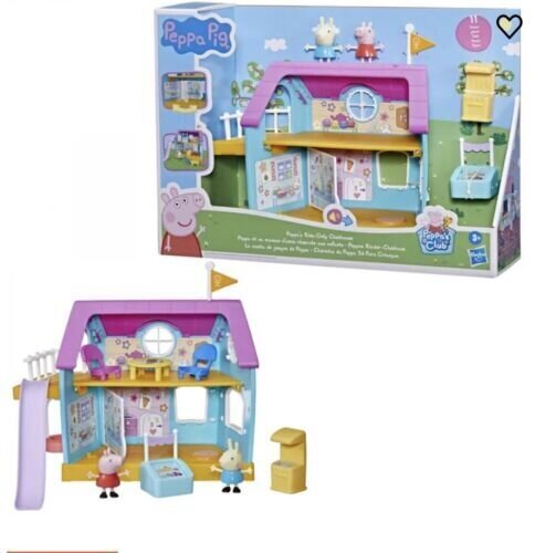 Rotaļu mājiņa Peppa Pig Club house cena un informācija | Rotaļlietas meitenēm | 220.lv