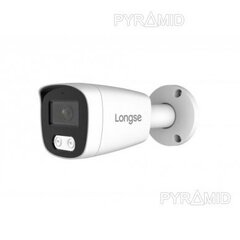 IP kamera Longse BMSCKL500WH/A, 5Mp Sony Starvis, 2,8mm, balta gaisma līdz 25m, mikrofons, POE, cilvēka atklāšana cena un informācija | Novērošanas kameras | 220.lv