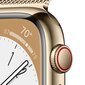 Prece ar bojājumu. Apple Watch Series 8 GPS + Cellular 41mm Gold Stainless Steel Case ,Gold Milanese Loop MNJF3EL/A LV-EE cena un informācija | Preces ar bojājumiem | 220.lv