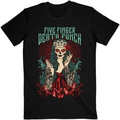 T-krekls unisex Choppers Five Finger Death Punch, melns цена и информация | Мужские футболки | 220.lv