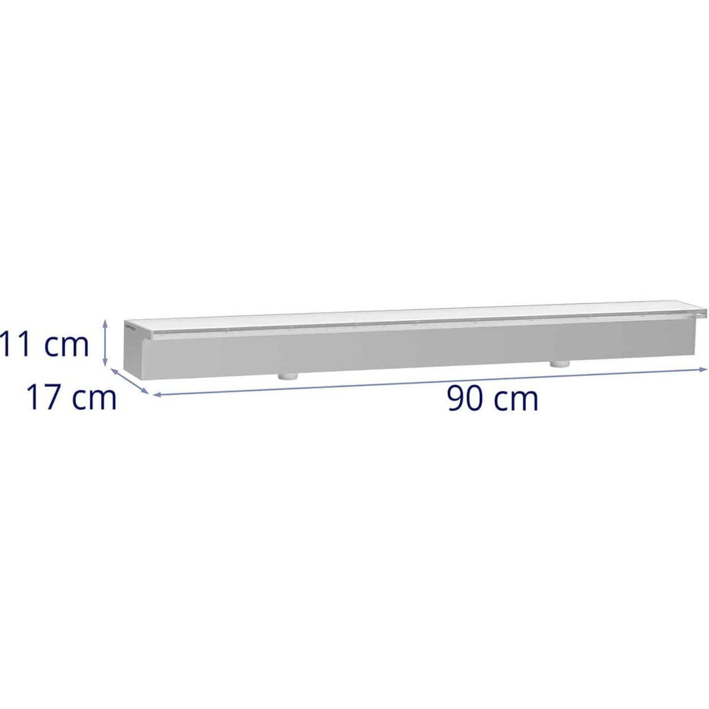 Ūdenskrituma sliede, sienas kaskāde dārza dīķim LED, 90 cm цена и информация | Dārza baseini un to kopšanas līdzekļi | 220.lv