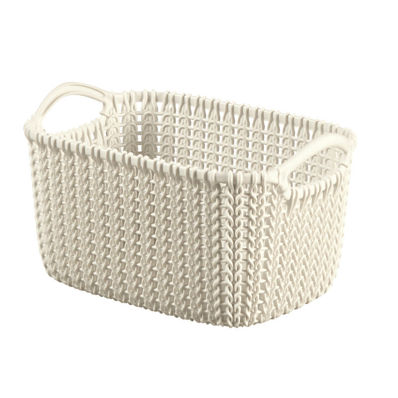 Priekšmetu grozs Curver KNIT, 25x17,5x14 cm цена и информация | Veļas grozi un mantu uzglabāšanas kastes | 220.lv