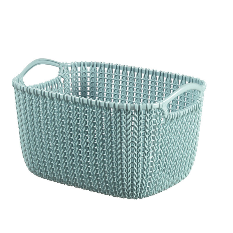 Priekšmetu grozs Curver KNIT, 30x22x17 cm цена и информация | Veļas grozi un mantu uzglabāšanas kastes | 220.lv