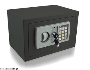электронный мебельный сейф gray для pin-кода, для офиса, компании, дома, tresor цена и информация | Сейфы | 220.lv