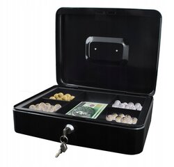 Metāla kaste naudai Malatec, 30x24x9 cm cena un informācija | Seifi | 220.lv