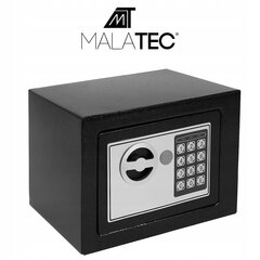 Mājas elektroniskais seifs Malatec 8799, 23x17,5x17 cm cena un informācija | Seifi | 220.lv