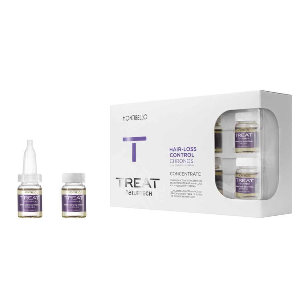 Barojošs koncentrāts Montibello Treat Naturtech Hair-Loss Control, 10x7 ml cena un informācija | Matu uzlabošanai | 220.lv