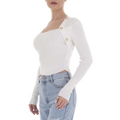 Sieviešu džemperis White Icy, balts цена и информация | Женские кофты | 220.lv