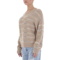Sieviešu adīts džemperis White Icy, one size, krēmkrrāsā cena un informācija | Sieviešu džemperi | 220.lv
