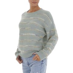 Sieviešu adīts džemperis White Icy, one size, zaļš цена и информация | Женские кофты | 220.lv