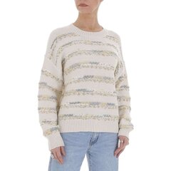 Sieviešu adīts džemperis White Icy, one size, balts цена и информация | Женские кофты | 220.lv