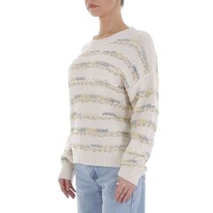 Sieviešu adīts džemperis White Icy, one size, balts cena un informācija | Sieviešu džemperi | 220.lv