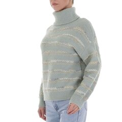 Sieviešu adīts džemperis White Icy, one size, gaiši zaļš цена и информация | Женские кофты | 220.lv