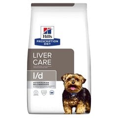 Hill's PD Canine Liver Care l/d pieaugušiem suņiem ar aknu darbības traucējumiem, 1,5 kg цена и информация | Сухой корм для собак | 220.lv