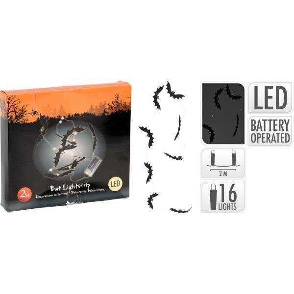 LED virtene Halloween, 2 m cena un informācija | Svētku dekorācijas | 220.lv