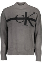 Свитер для мужчин Calvin Klein, серый цена и информация | Мужские свитера | 220.lv