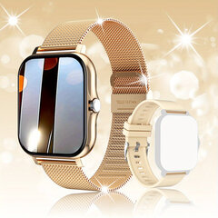 Наручные часы, золотые цена и информация | Смарт-часы (smartwatch) | 220.lv