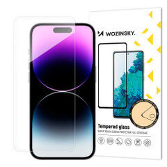 Wozinsky Tempered Glass iPhone 15 Plus цена и информация | Защитные пленки для телефонов | 220.lv