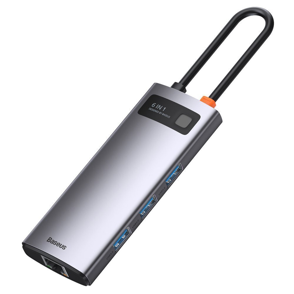 Baseus HUB 6in1 cena un informācija | Adapteri un USB centrmezgli | 220.lv