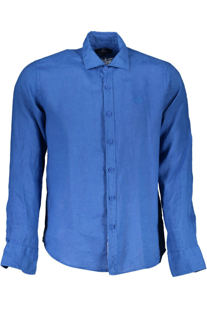 Krekls vīriešiem La Martina, zils cena un informācija | Vīriešu krekli | 220.lv