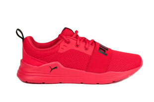 Sporta apavi bērniem PUMA Wired Run PS 374216, sarkans цена и информация | Детская спортивная обувь | 220.lv