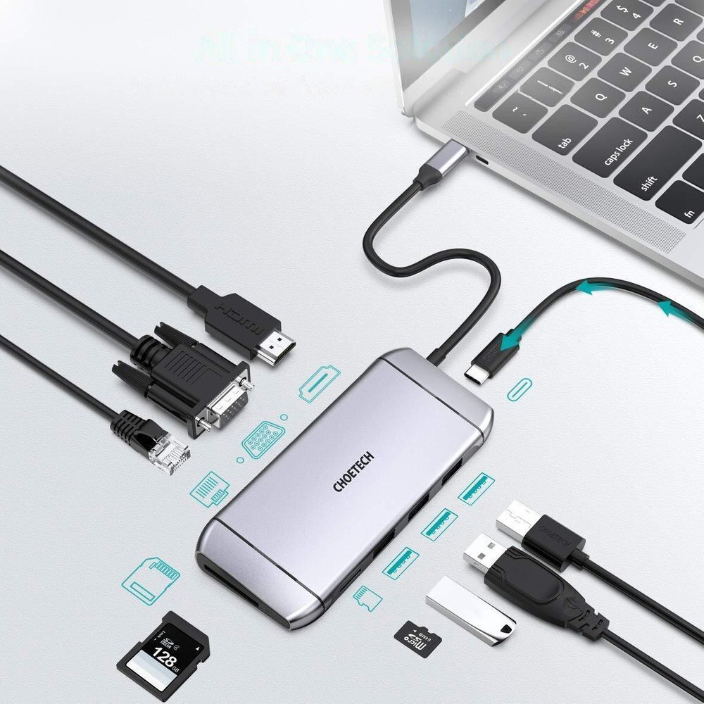 Choetech HUB-M15 cena un informācija | Adapteri un USB centrmezgli | 220.lv