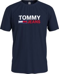 Мужская футболка Tommy Hilfiger, серая цена и информация | Мужские футболки | 220.lv