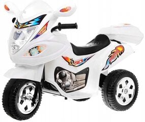 Vienvietīgs bērnu elektromotocikls Yamaha, balts cena un informācija | Bērnu elektroauto | 220.lv