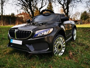 Vienvietīgs bērnu elektroauto BMW, melns cena un informācija | Bērnu elektroauto | 220.lv