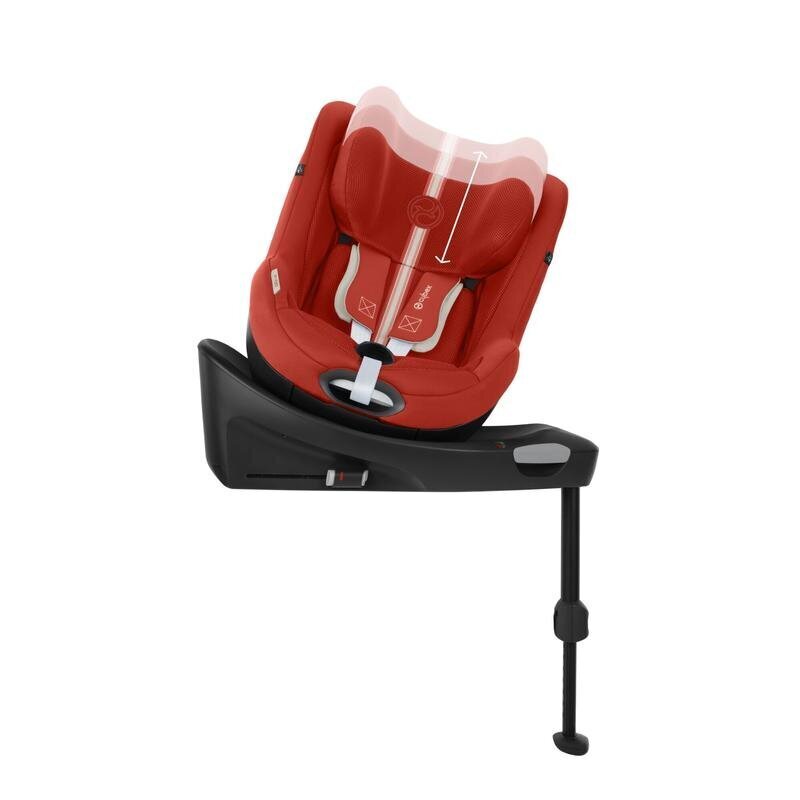 Cybex autokrēsliņš Sirona Gi i-Size, 0-18 kg, Hibiscus Red цена и информация | Autokrēsliņi | 220.lv