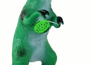 Dinozauru tiranozauru figūra, zaļa cena un informācija | Rotaļlietas zēniem | 220.lv