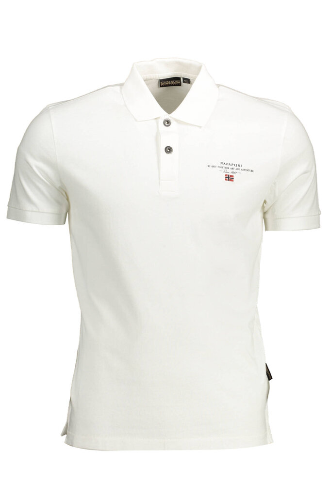 T-krekls vīriešiem Napapijri NP0A4GB4, balts cena un informācija | Vīriešu T-krekli | 220.lv