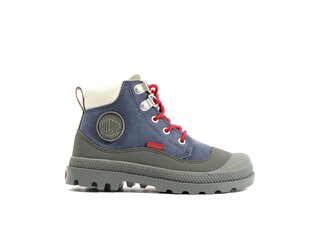 Zābaki bērniem Palladium Pampa HI Cuff HKR WP, zili cena un informācija | Bērnu zābaki | 220.lv