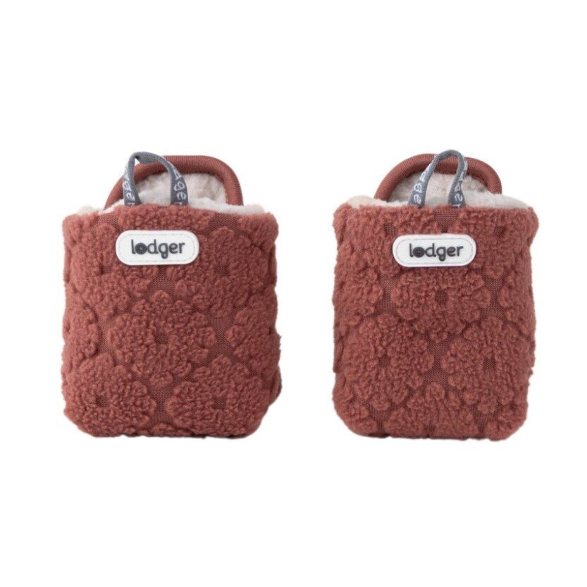 Čības meitenēm Lodger Slipper Folklore Fleece Rosewood, rozā cena un informācija | Bērnu čības, maiņas apavi | 220.lv