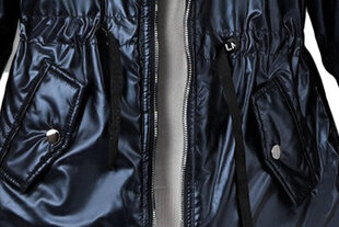 Куртка для девочки, темно-синяя цена и информация | Куртки, пальто для девочек | 220.lv