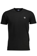 Футболка мужская Sergio Tacchini, черная цена и информация | Мужские футболки | 220.lv