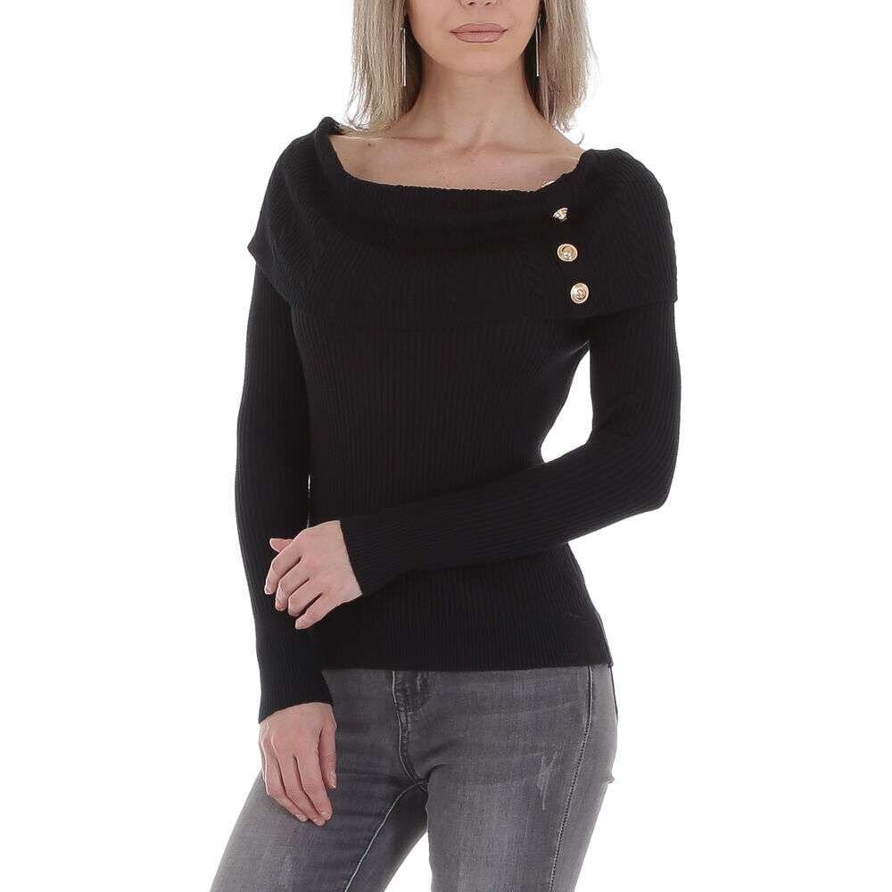 Sieviešu džemperis Emmash, melns цена и информация | Sieviešu džemperi | 220.lv