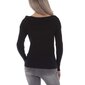 Sieviešu džemperis Emmash, melns cena un informācija | Sieviešu džemperi | 220.lv