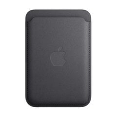 Apple FineWoven Wallet MagSafe MT2N3ZM/A Black cena un informācija | Mobilo telefonu aksesuāri | 220.lv