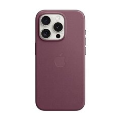 Apple iPhone 15 Pro FineWoven Case with MagSafe - Mulberry MT4L3ZM/A цена и информация | Чехлы для телефонов | 220.lv